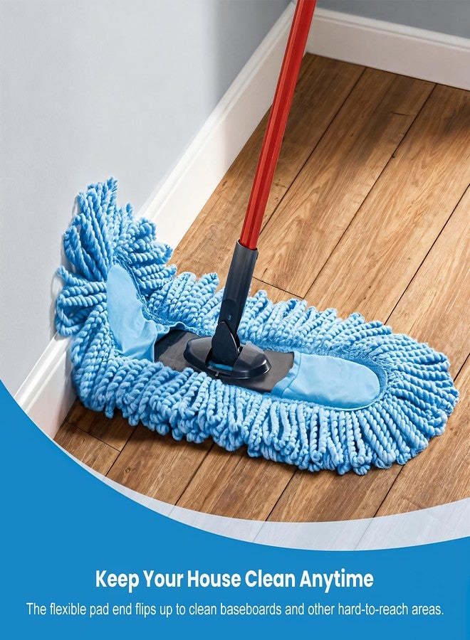 Ndoge 3 Pack Dust Mop Replacement Head for O-Cedar Dual-Action Dust Mop Pads Refills Microfiber Duster Mop Head Replacements Hardwood Floors Cleaning Washable Replace Pads - Image 5